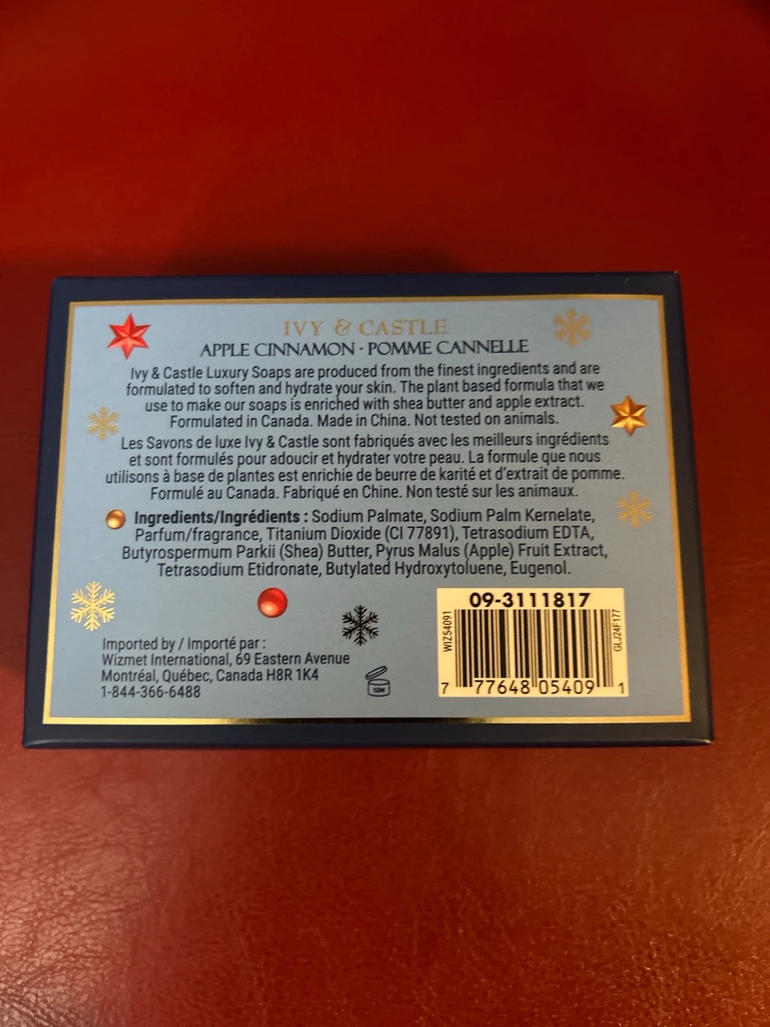 Ivy & Castle Apple Cinnamon Luxury Soap - photo 2