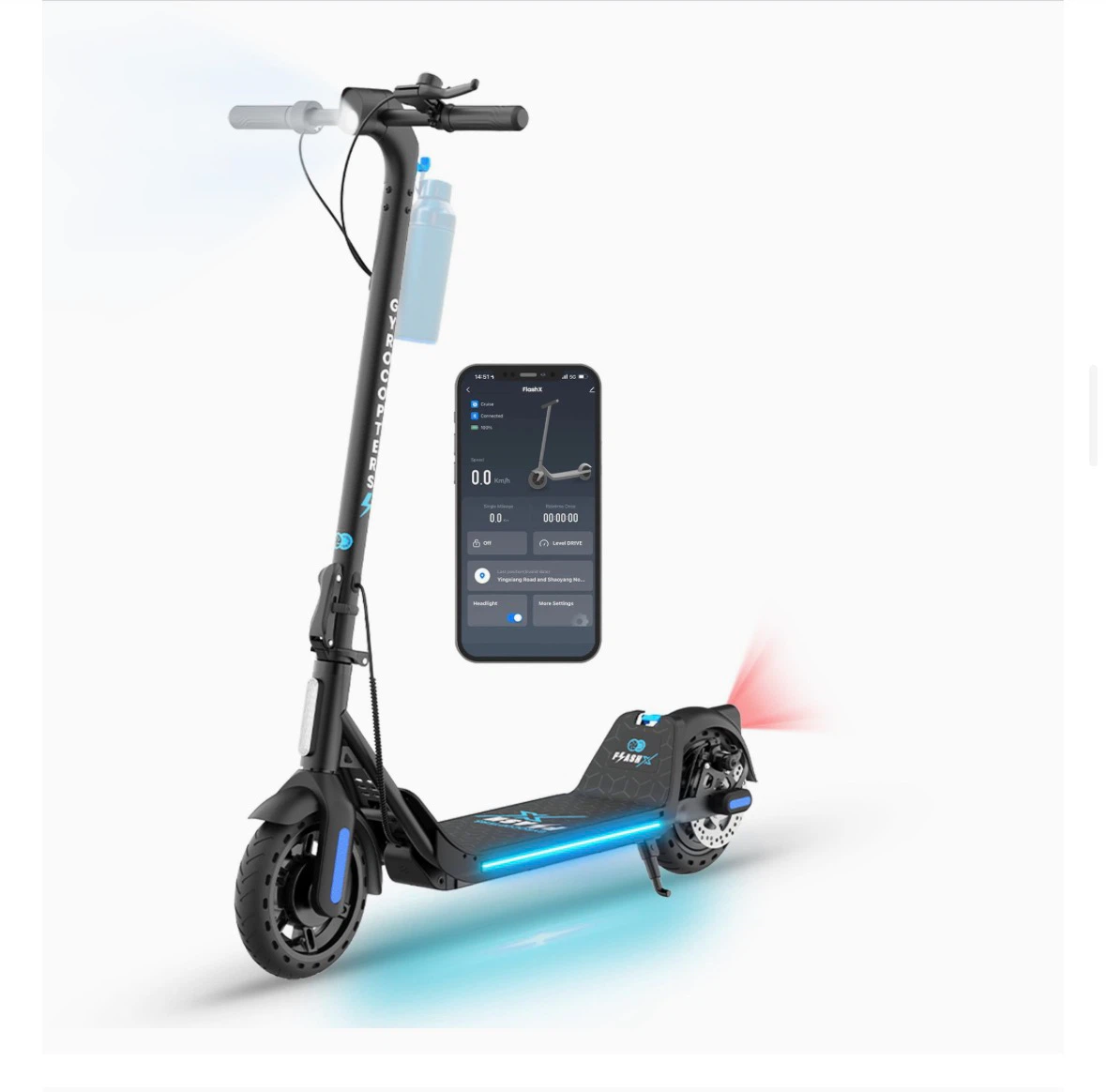 Gyrocopters Flash X 6.0 Electric Scooter