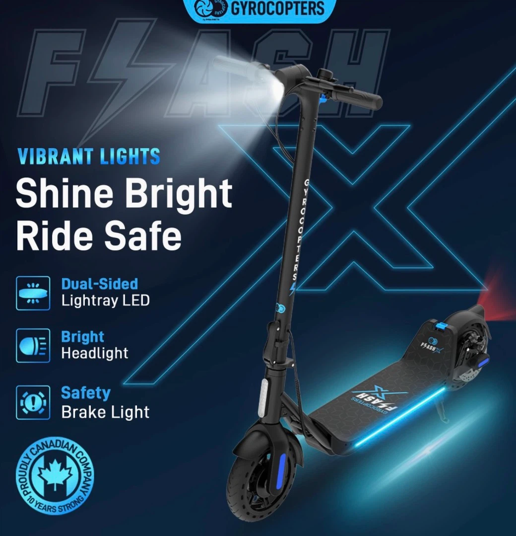 Gyrocopters Flash X 6.0 Electric Scooter - photo 2