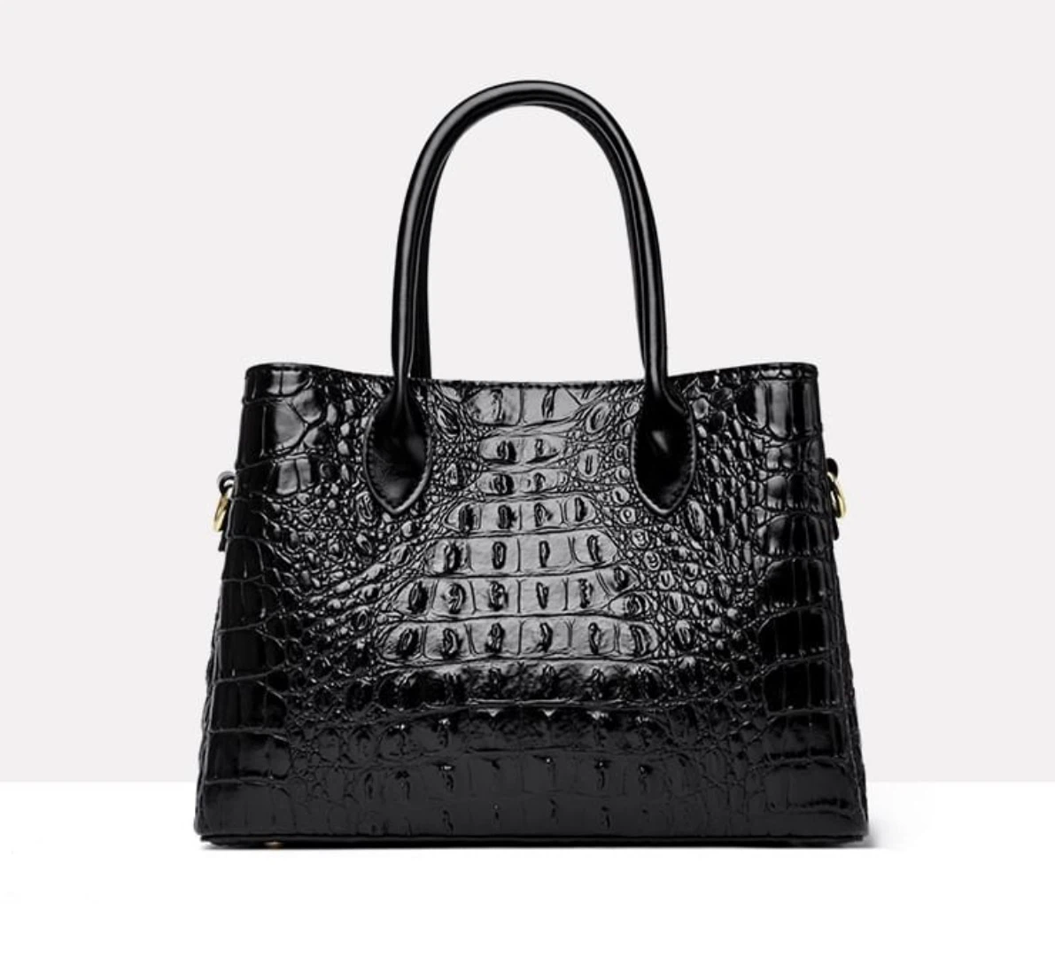 NEW ❤️ Croc Grain Genuine Leather - photo 2