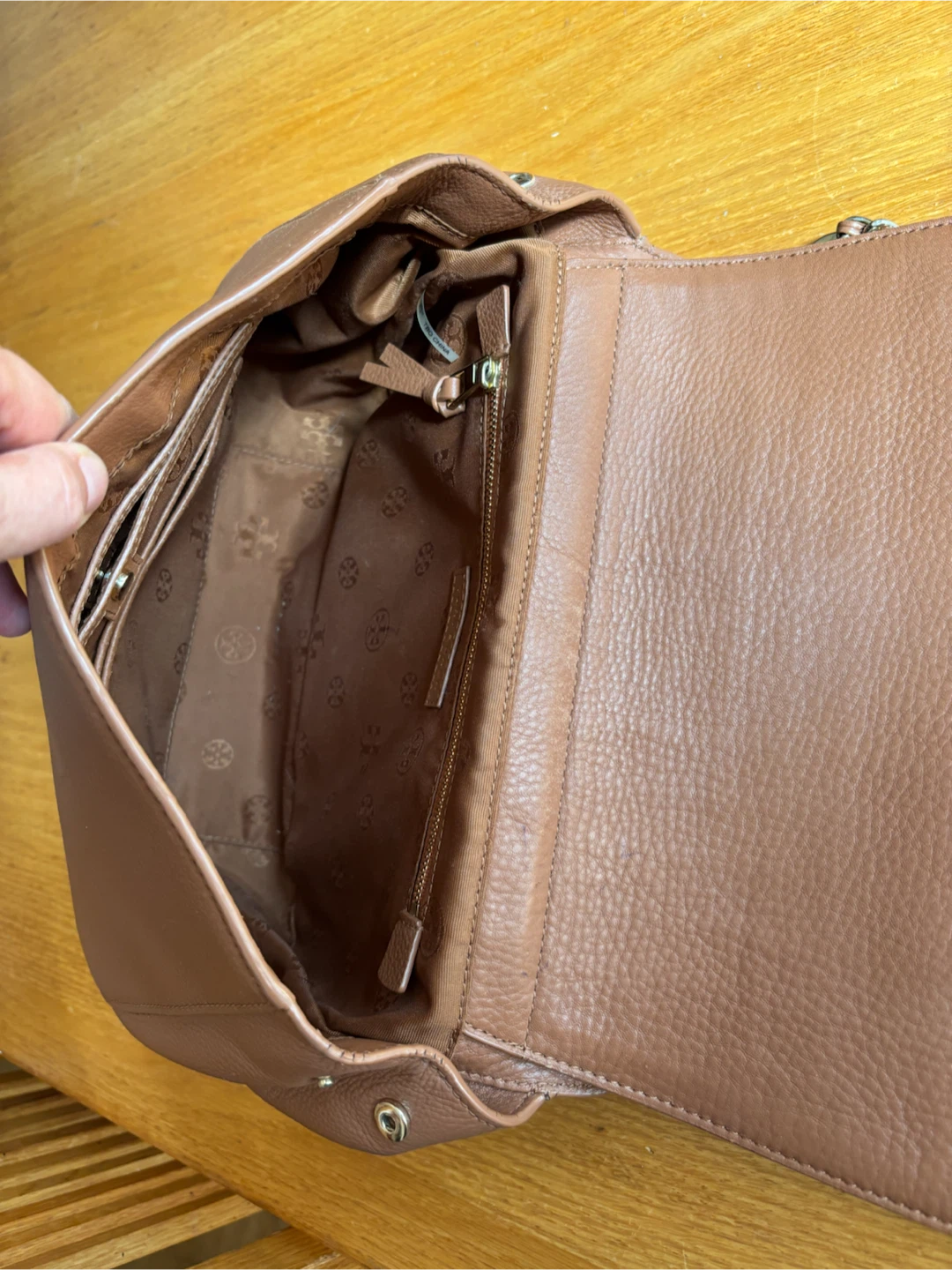Tory Burch Brown Leather Shoulder Bag - photo 3