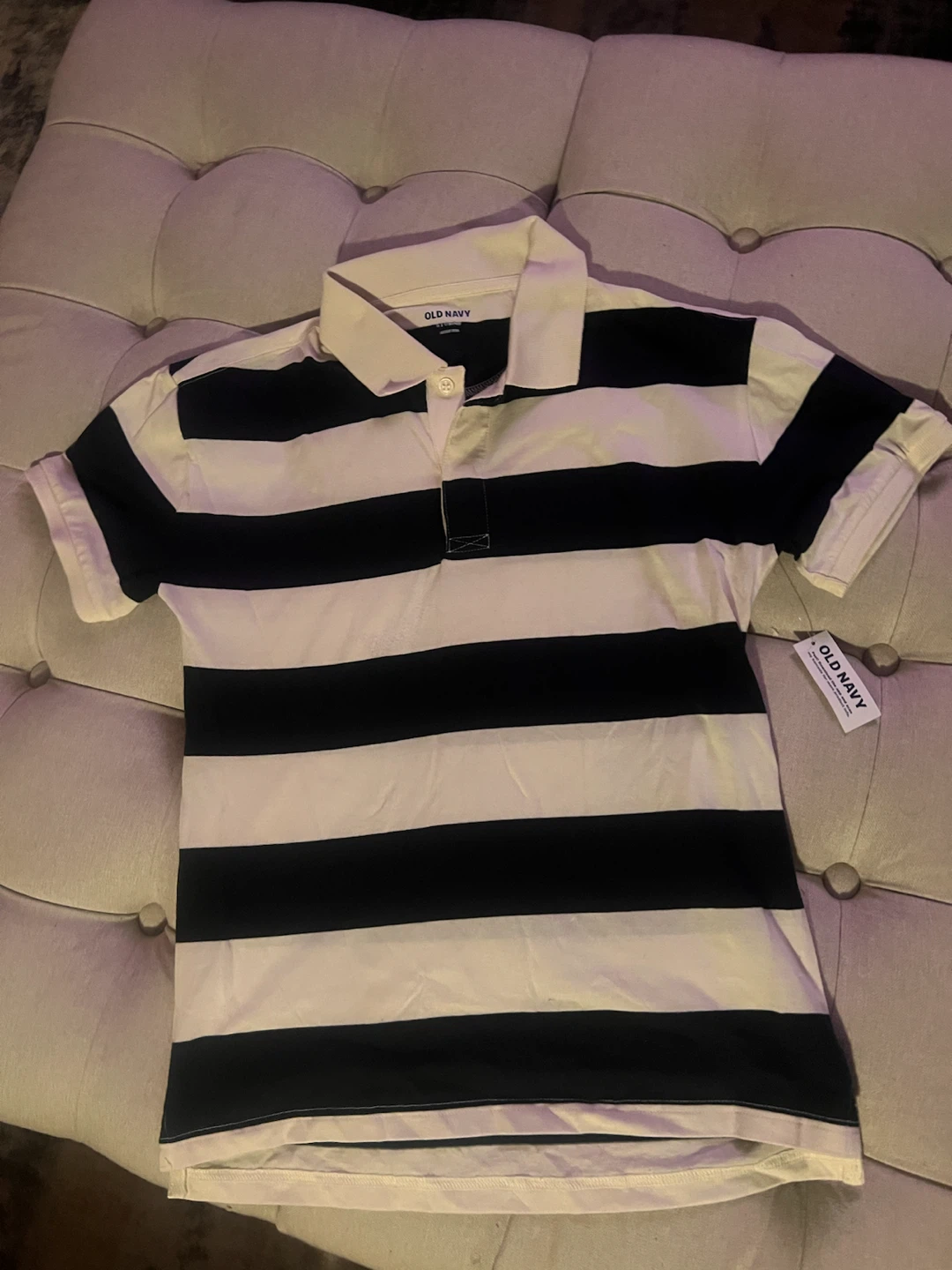 Old Navy Striped Polo Shirt - photo 3