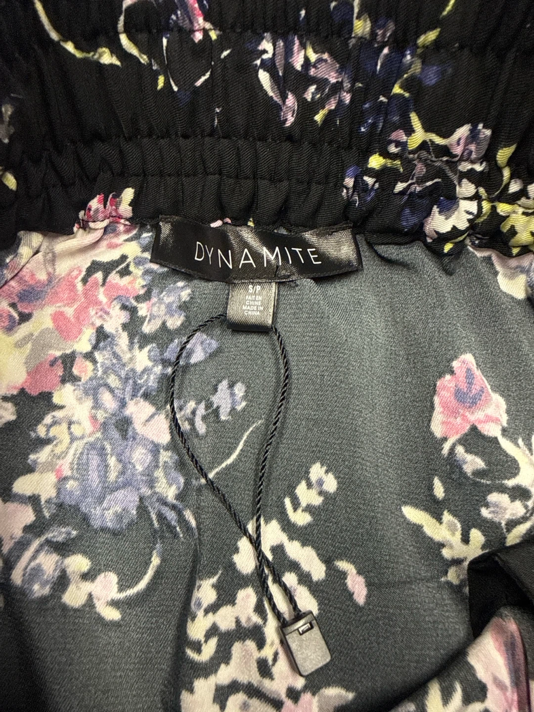 Dynamite Black Floral Mini Skirt - photo 2
