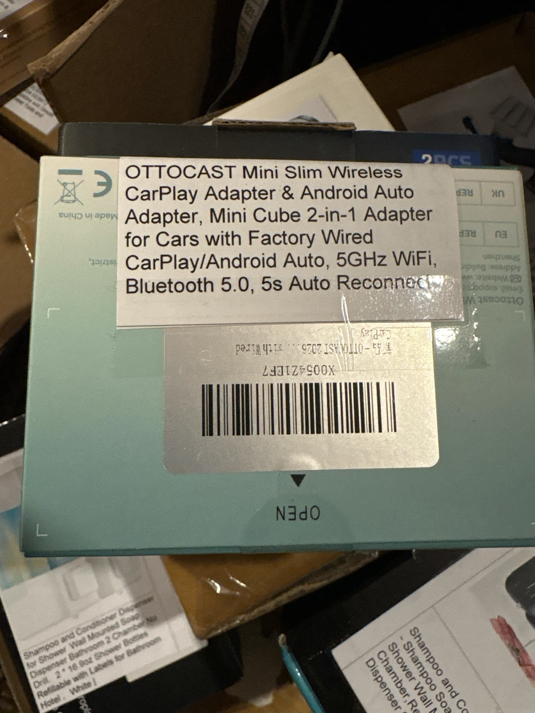 Ottocast Mini Slim Wireless CarPlay Adapter & Android Auto - photo 2