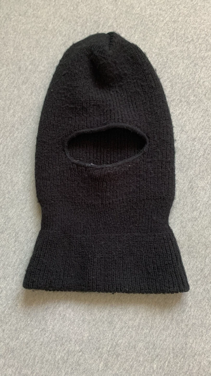 Black Knit Balaclava - 57-60 cm - photo 2