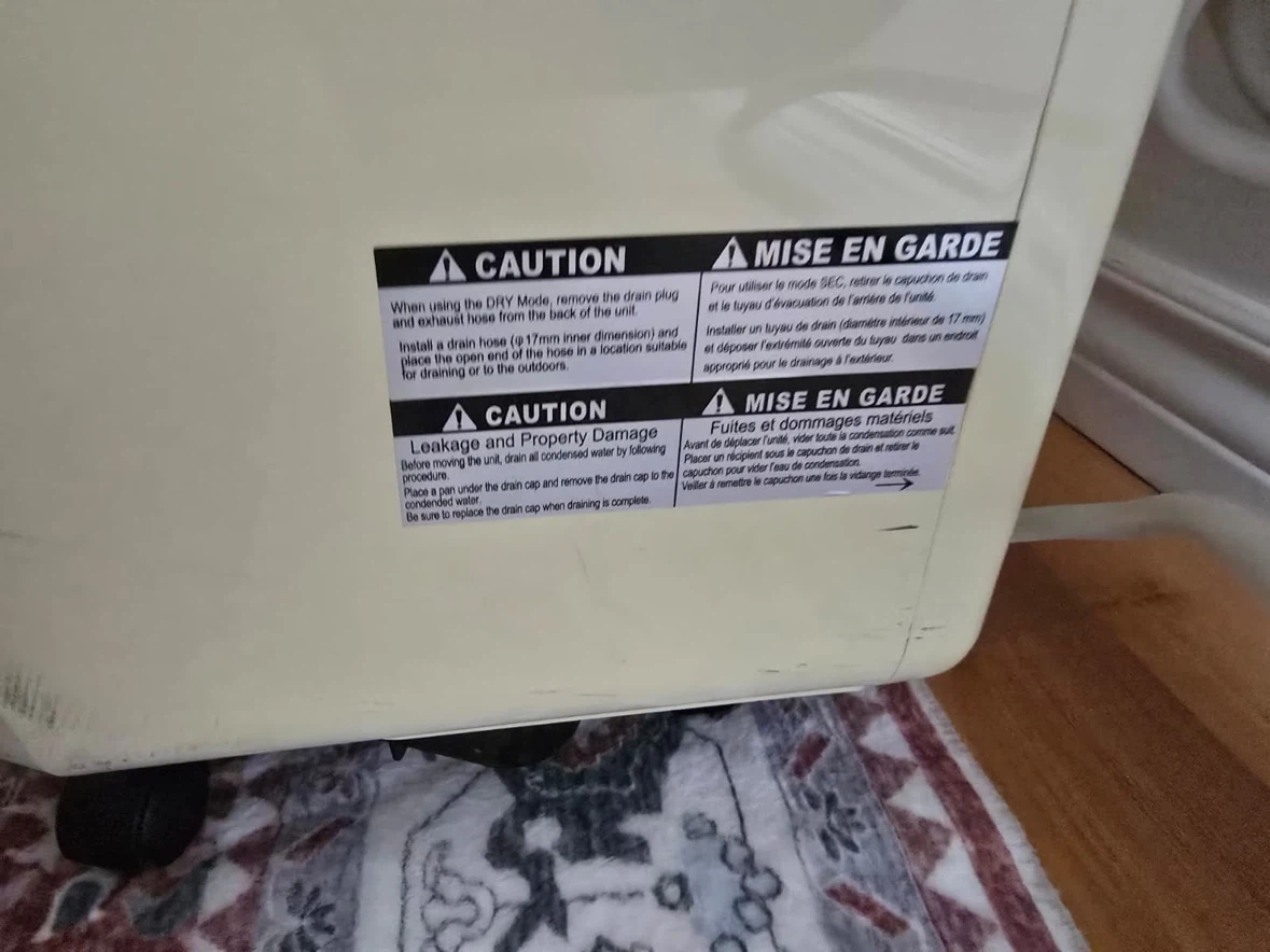 LG Portable Air Conditioner - photo 3