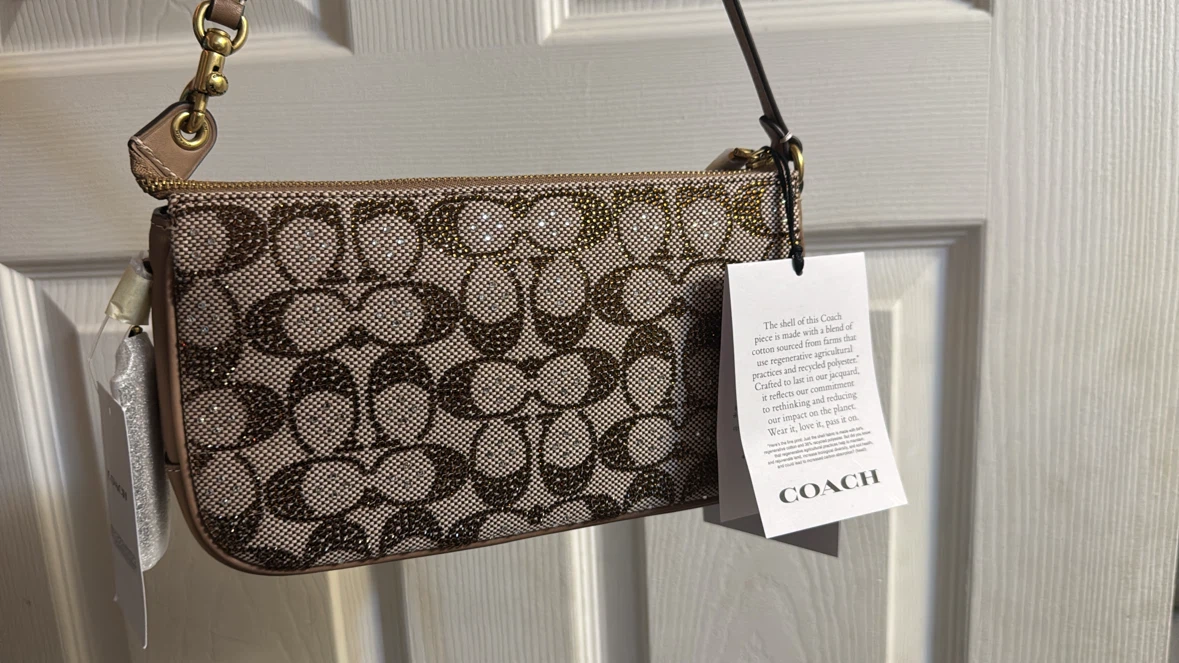 Viral Coach crystal Plaza Bag Nwt - photo 5