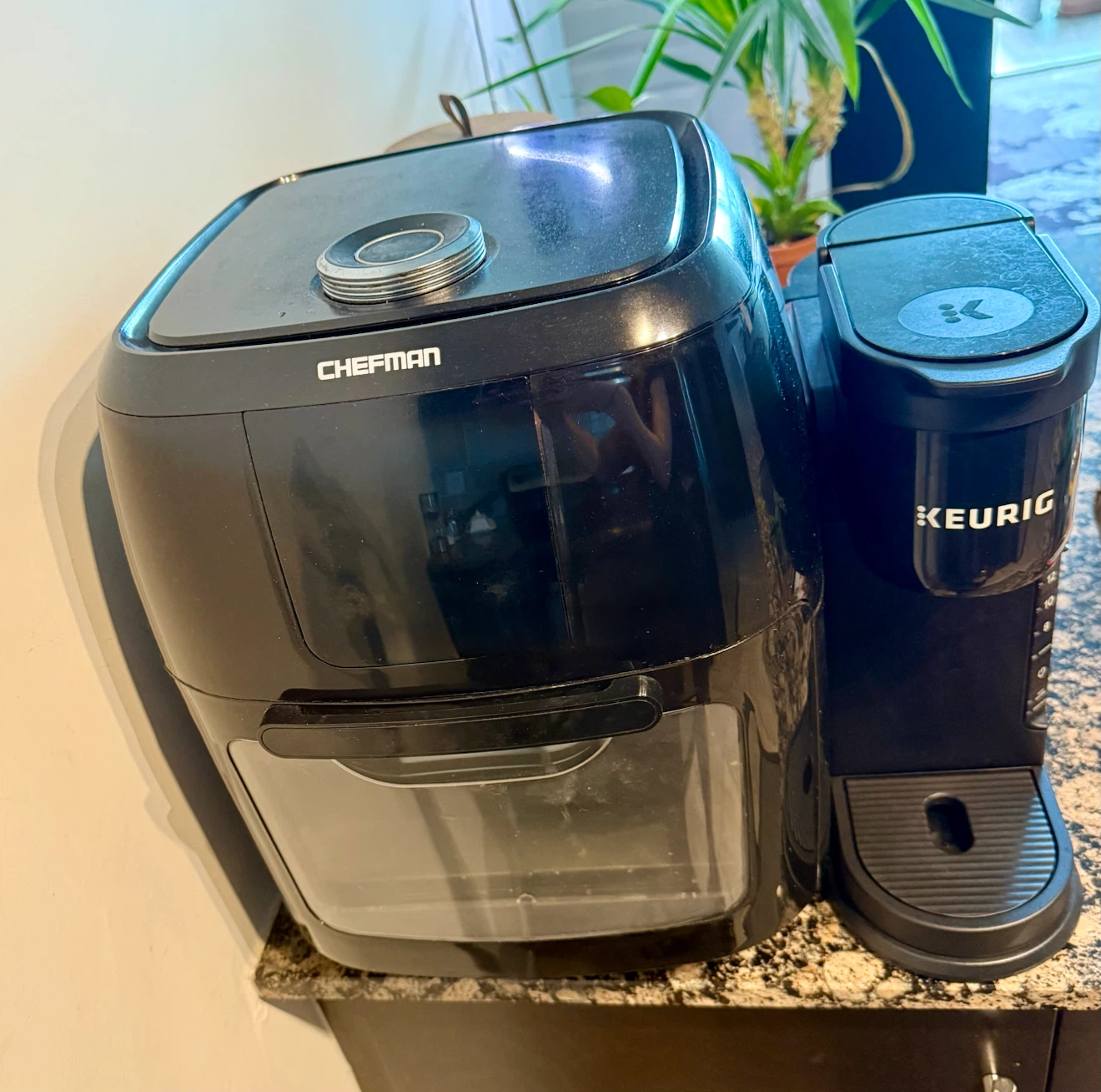 Chefman Air Fryer and Keurig Coffee Maker Combo