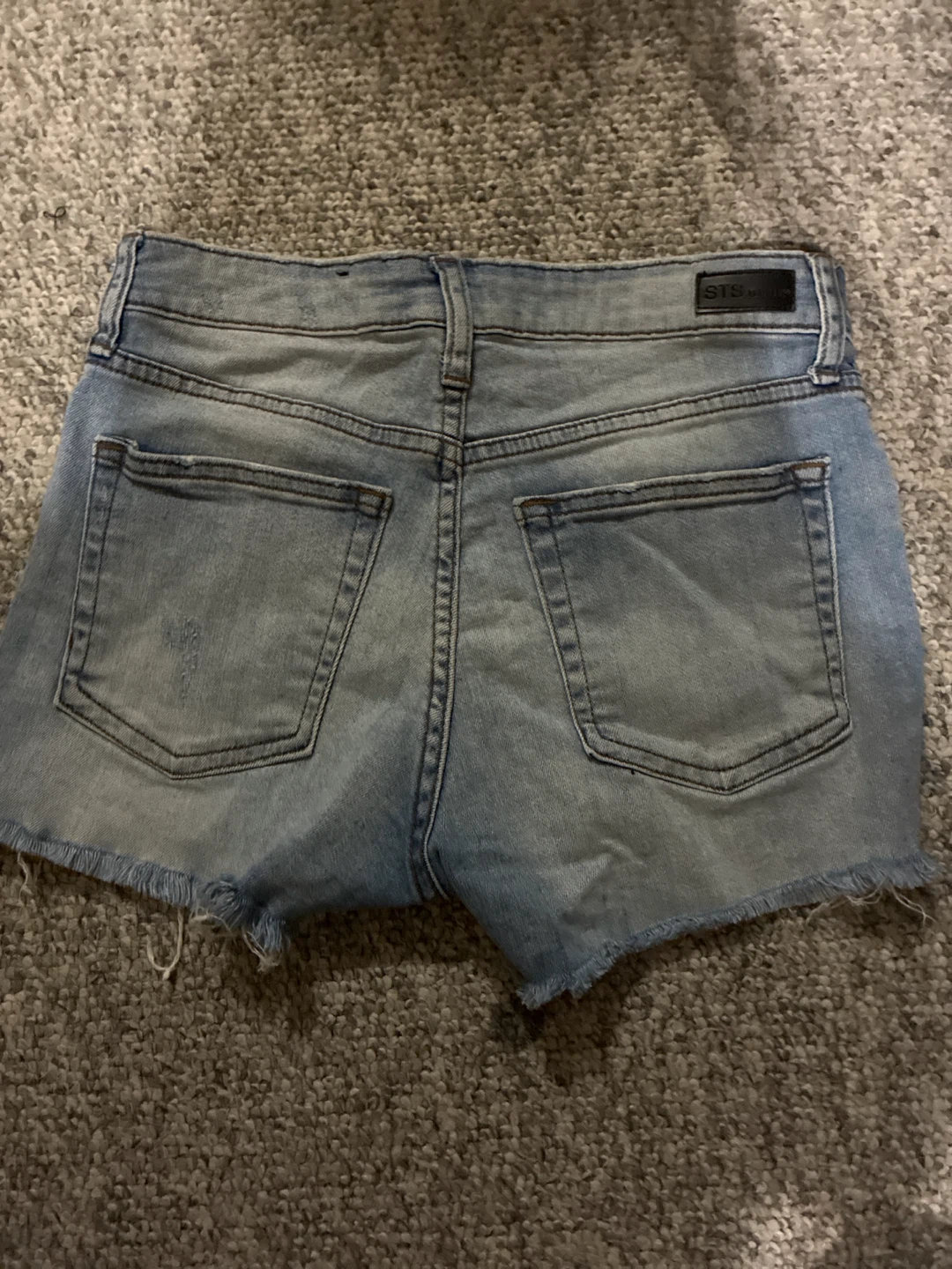 STS Blue Distressed Denim Shorts - photo 2