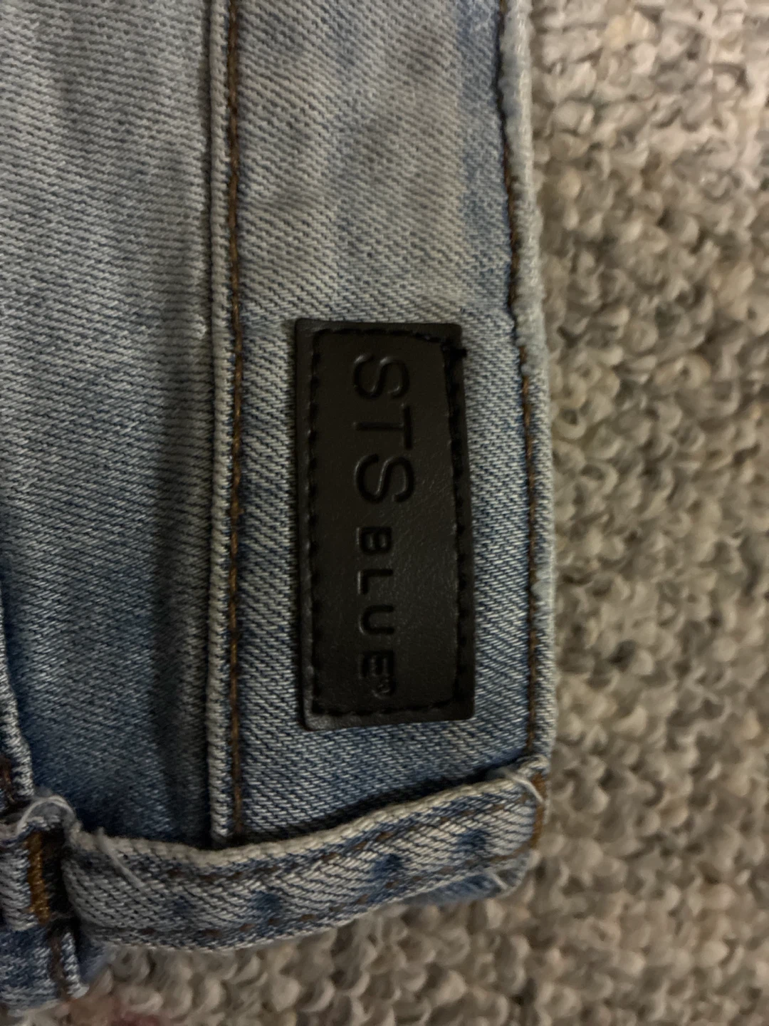 STS Blue Distressed Denim Shorts - photo 3