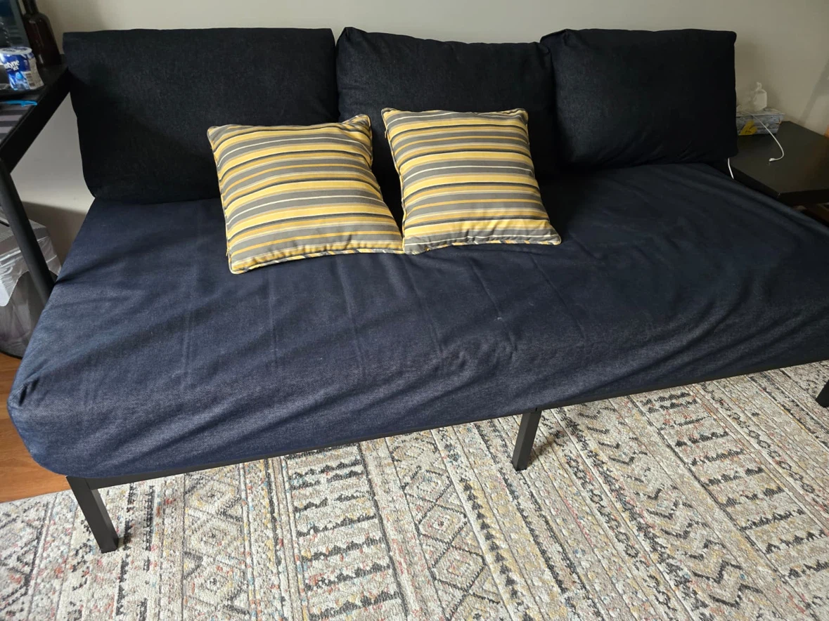 Dark Gray Sofa Bed Frame - photo 3