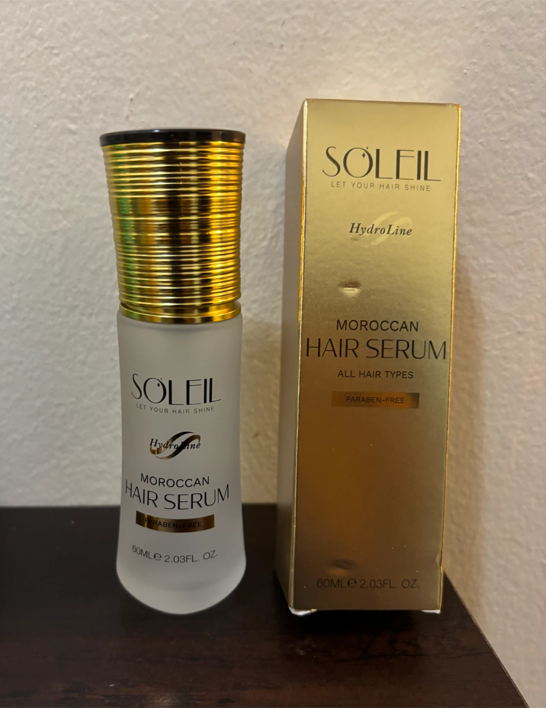 NEW-Soleil Moroccan Hair Serum 60ml