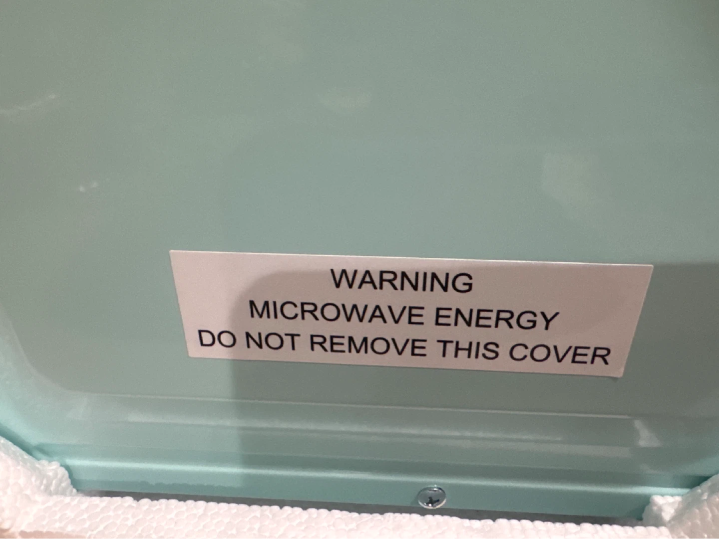 Nostalgia RetroWave Microwave - Aqua Blue - photo 5
