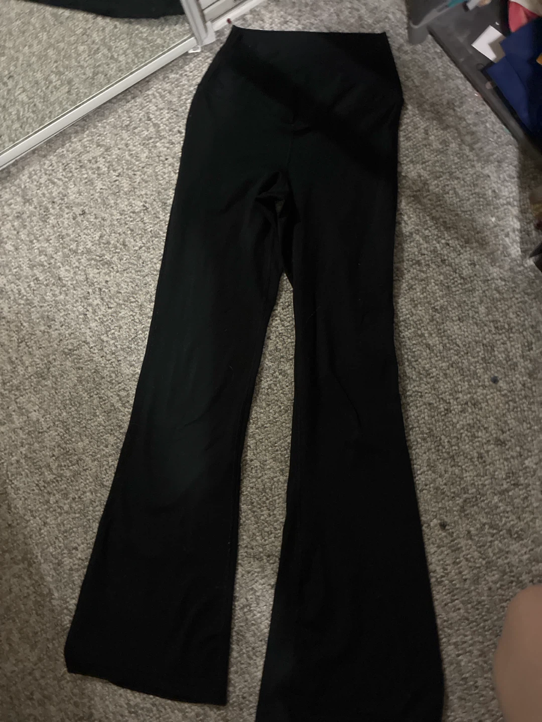 YOGALICIOUS LUX Black Flare Leggings XS