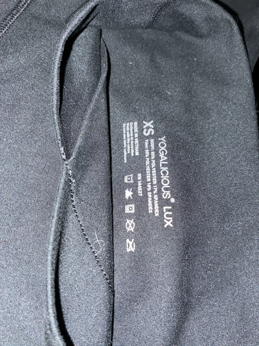 YOGALICIOUS LUX Black Flare Leggings XS - photo 3