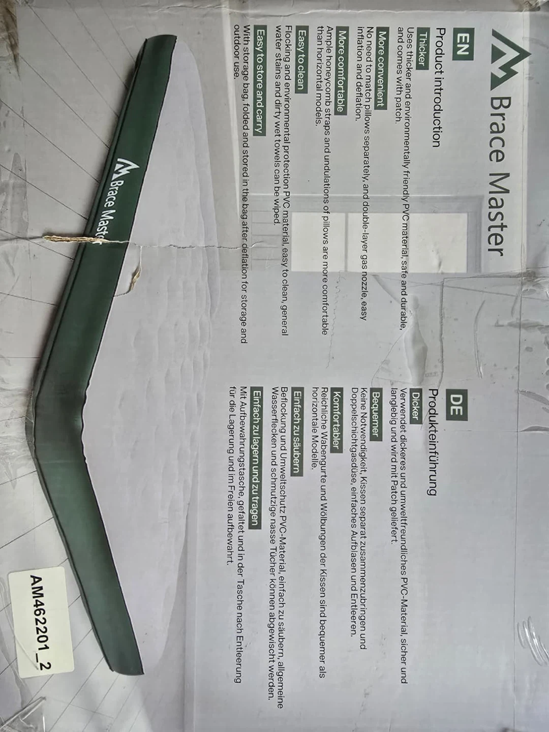 Brace Master Queen Size Air Mattress - photo 3