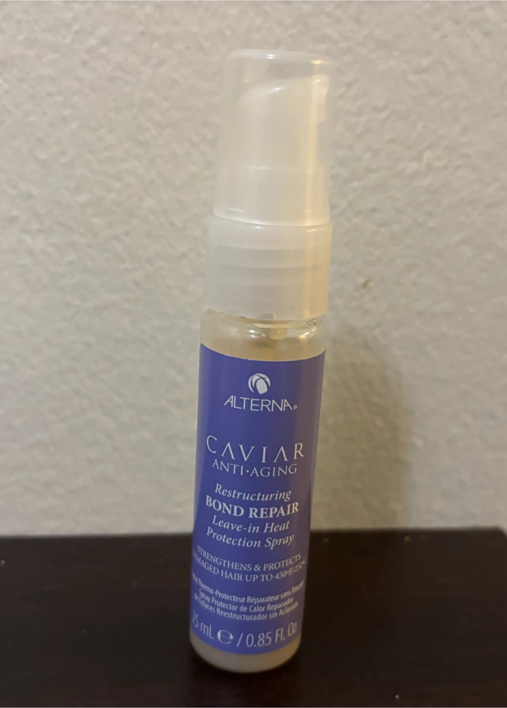 NEW-ALTERNA Caviar Leave-in Heat Protection Spray 0.85 fl oz