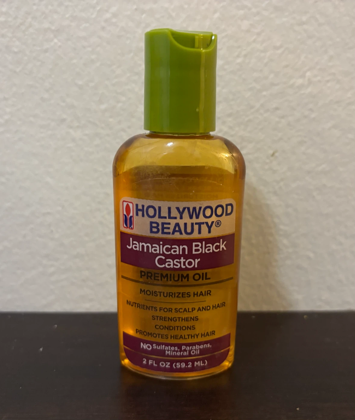 NEW-Hollywood Beauty Jamaican Black Castor Oil - 2 FL OZ