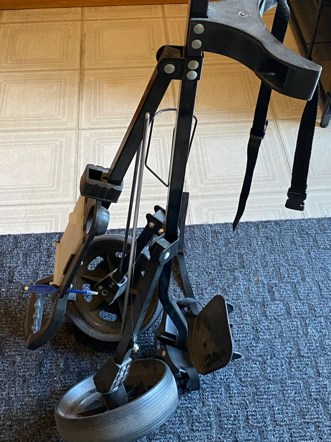 Black Golf Push Cart - photo 2