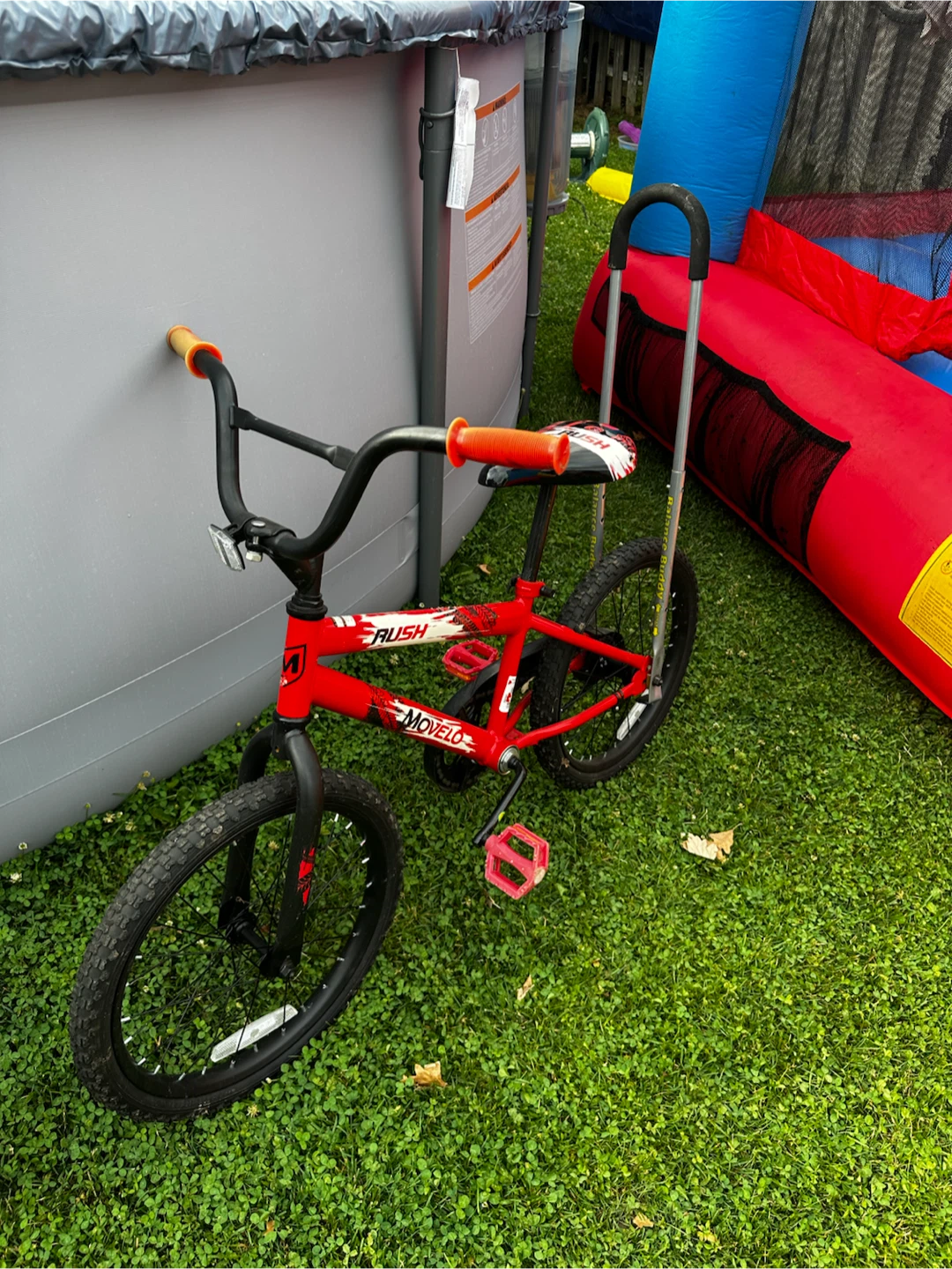 Red Movelo BMX Bike