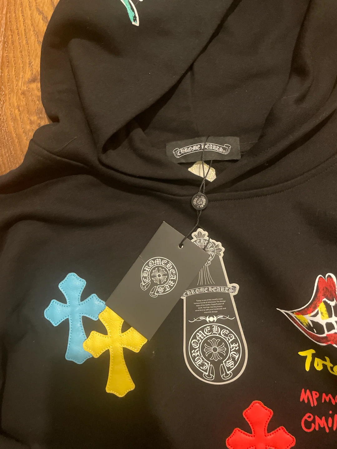 Chrome Hearts Black Hoodie - photo 2