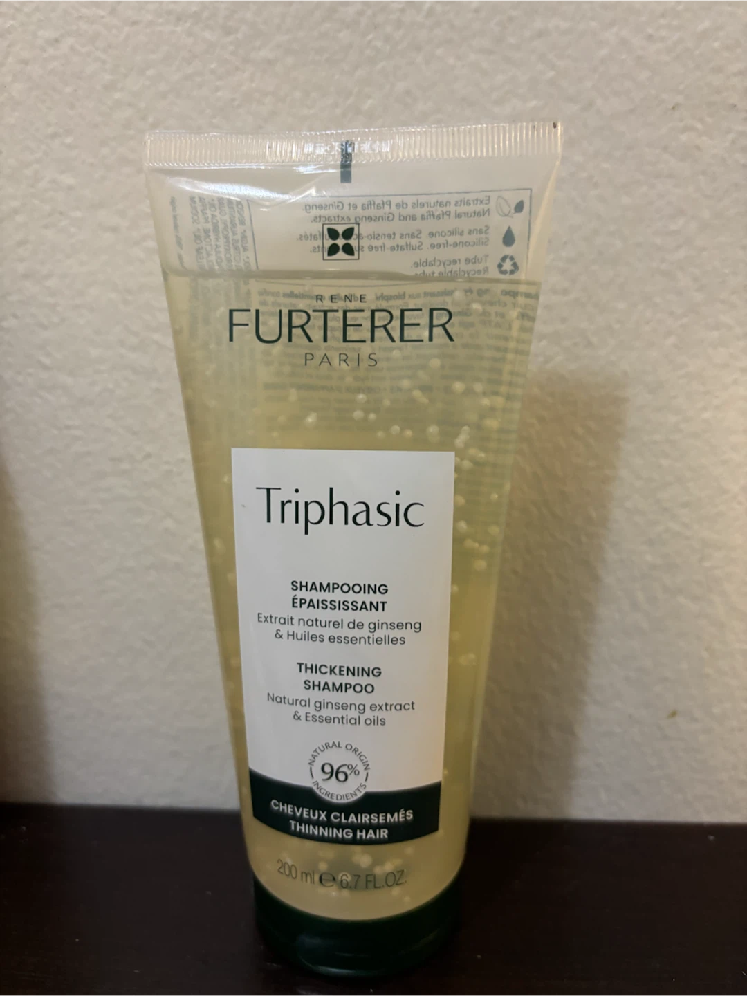 NEW-Rene Furterer Triphasic Thickening Shampoo 6.7 oz