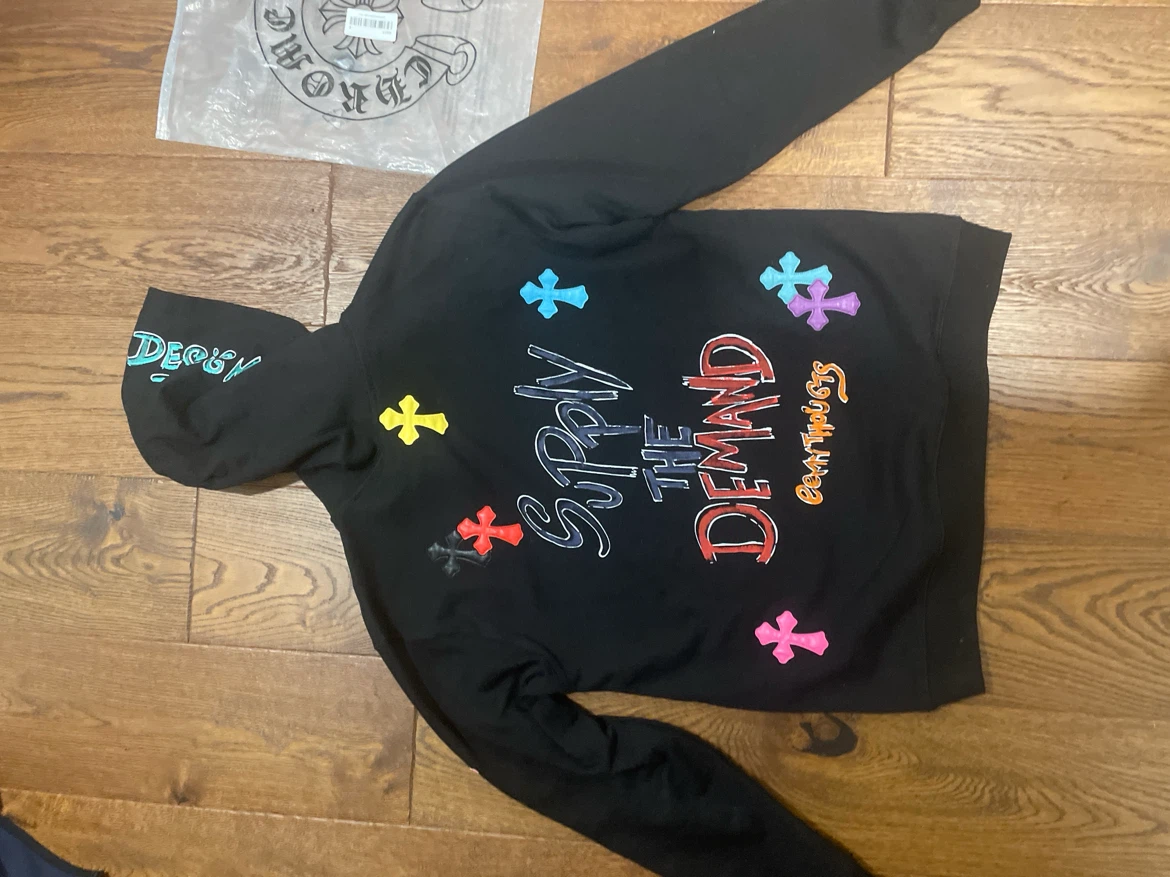Chrome Hearts Black Hoodie - photo 3