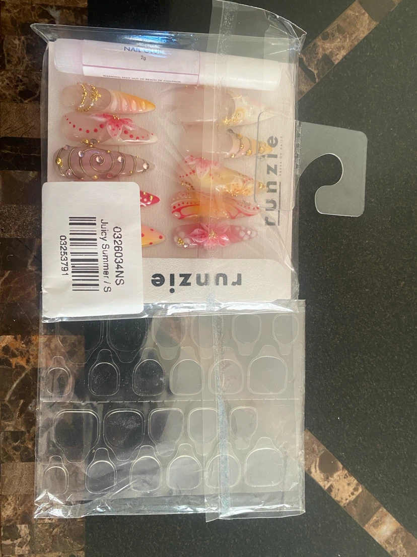 Runzie Press On Nails Juicy Summer - photo 2