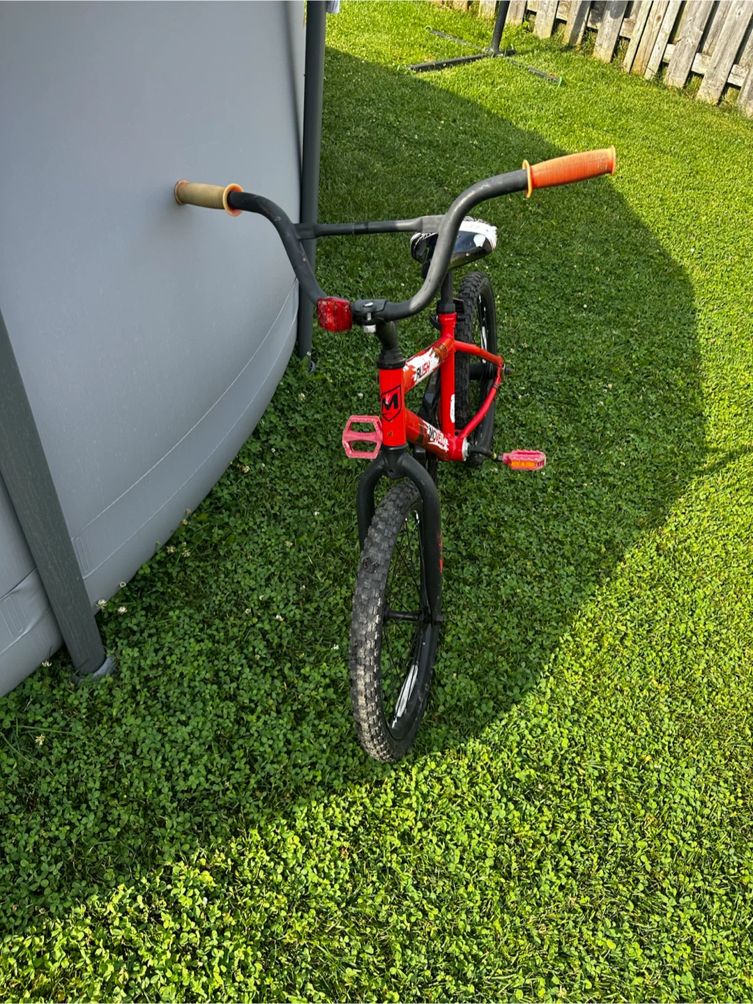 Red BMX Bike