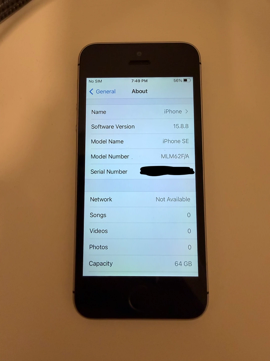 Apple iPhone SE 64GB