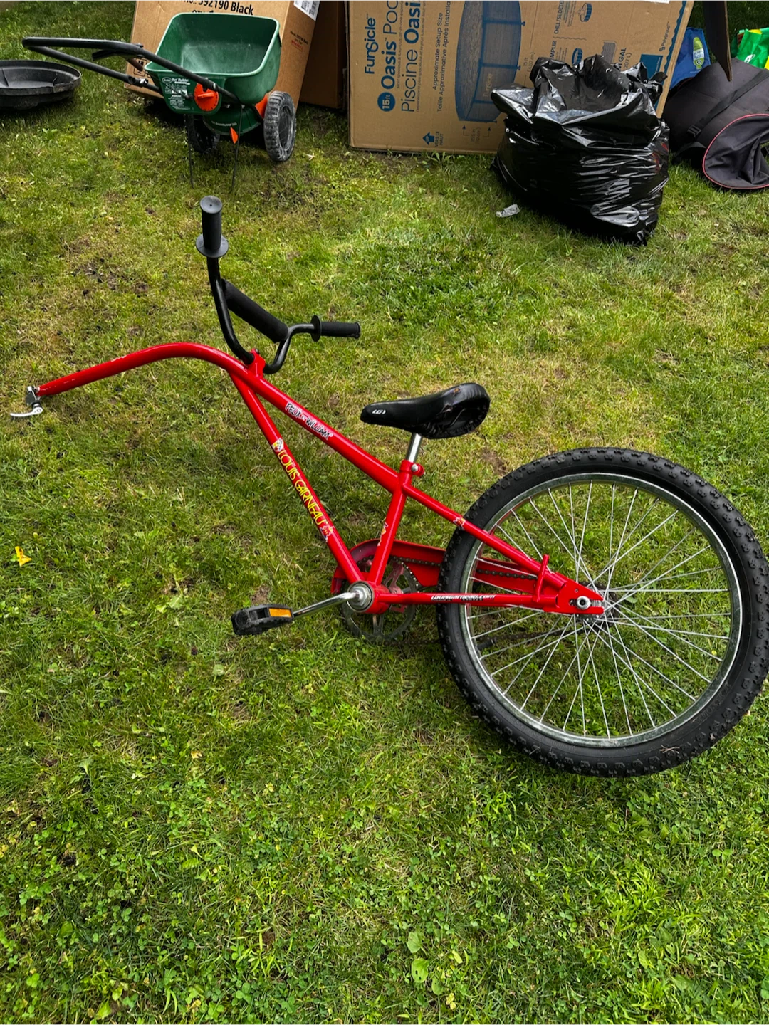 Trail-A-Bike Kids Bicycle Red - photo 2
