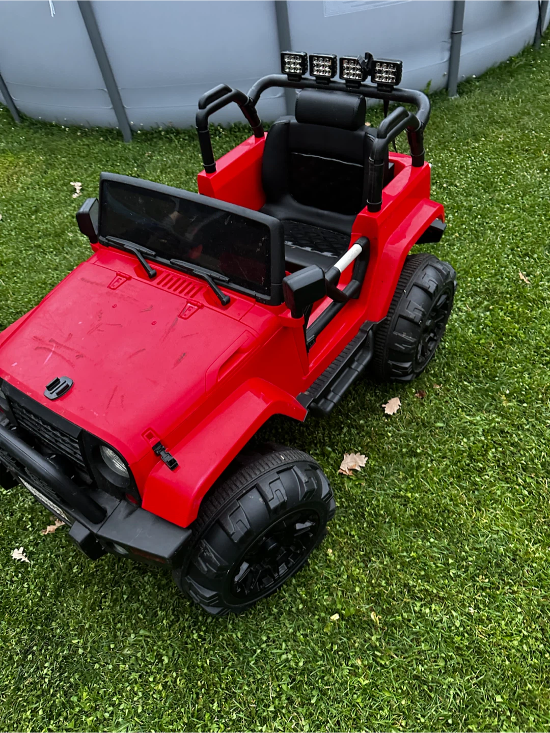 Red Kids Ride-On Jeep Toy - photo 2