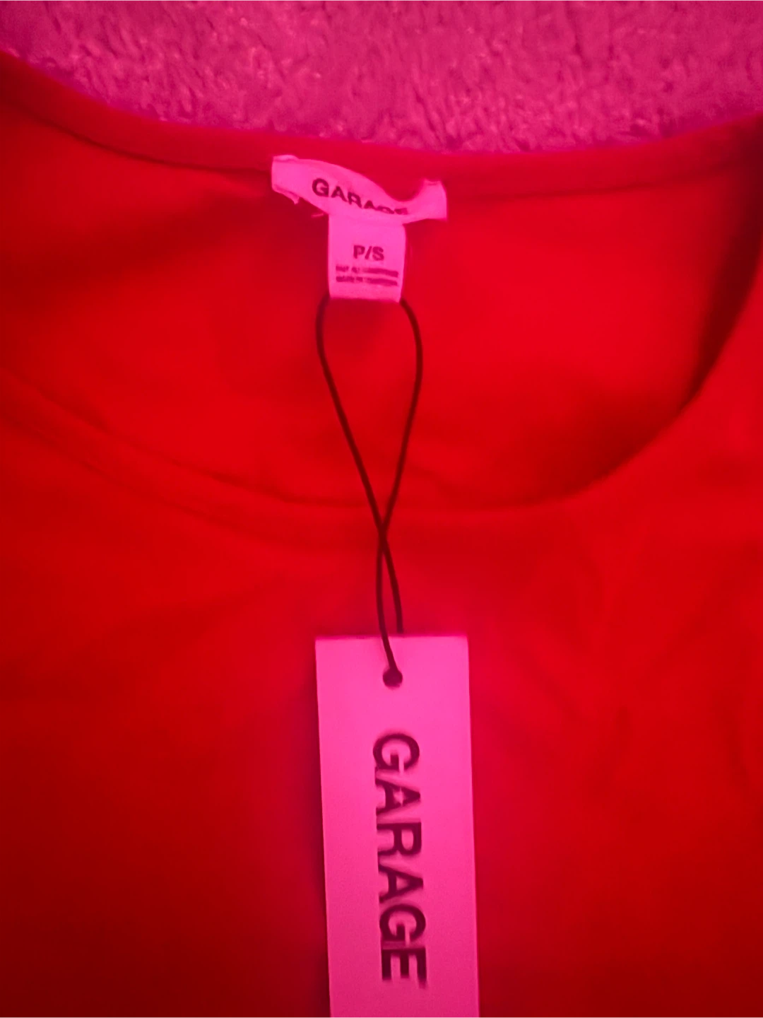 Garage Red Long-Sleeve Top - photo 2