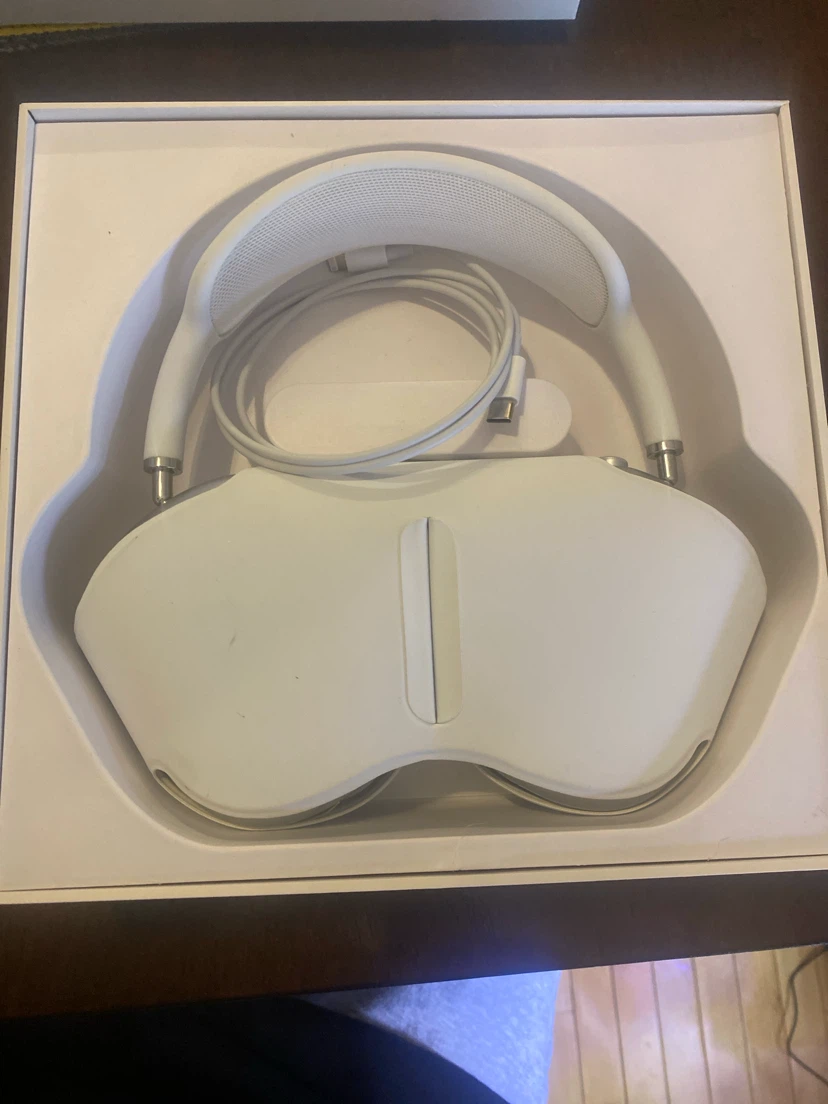 Apple AirPods Max Silver with White Headband - photo 2