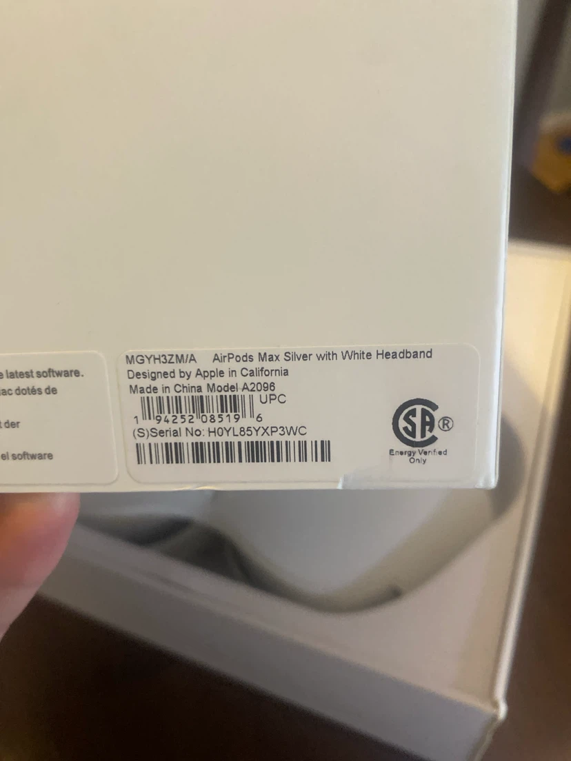 Apple AirPods Max Silver with White Headband - photo 3