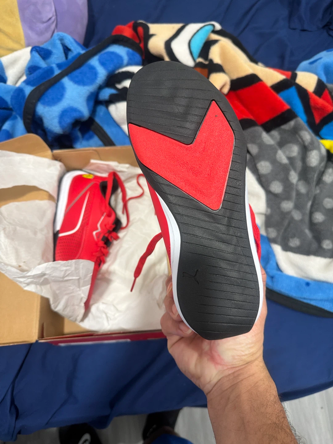 Puma Ferrari Drift Cat 8 Red Shoes - photo 4