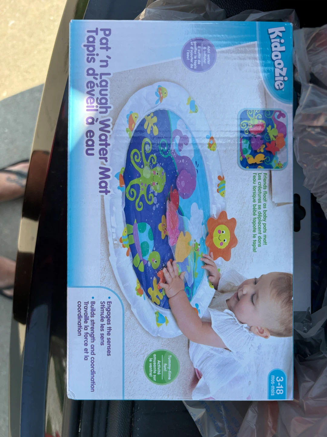 Kidoozie Pat 'n Laugh Water Mat for Infants and Toddlers - photo 2
