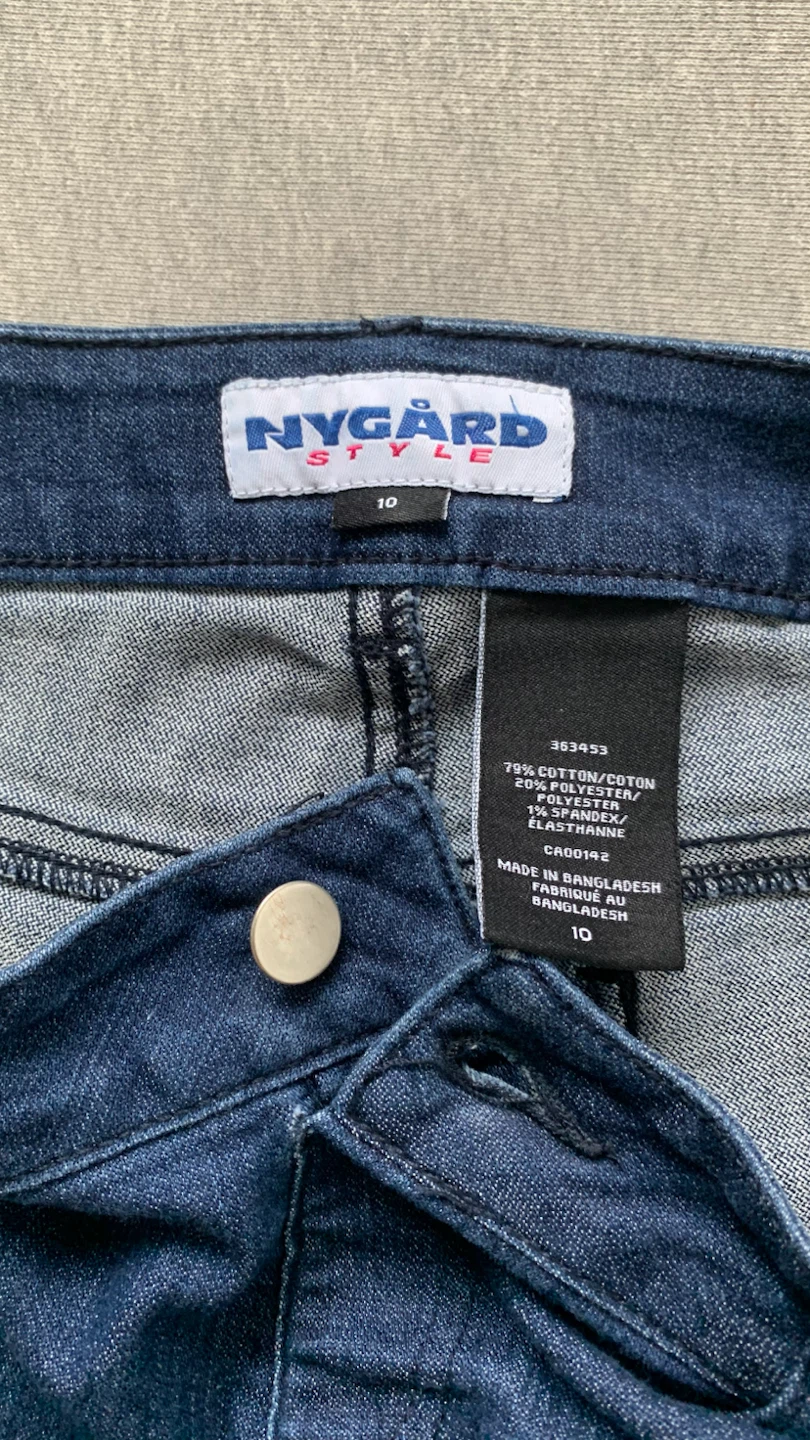Nygard Style Blue Denim Jeans ~ Size 10 Petite - photo 3
