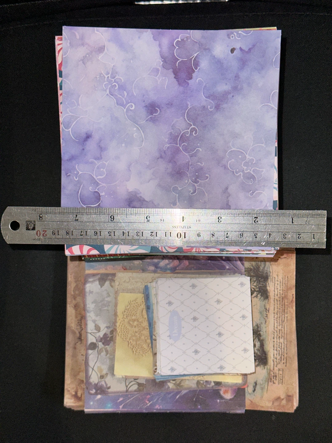 🆕 Scrapbooking Paper Lot x1500 - photo 3