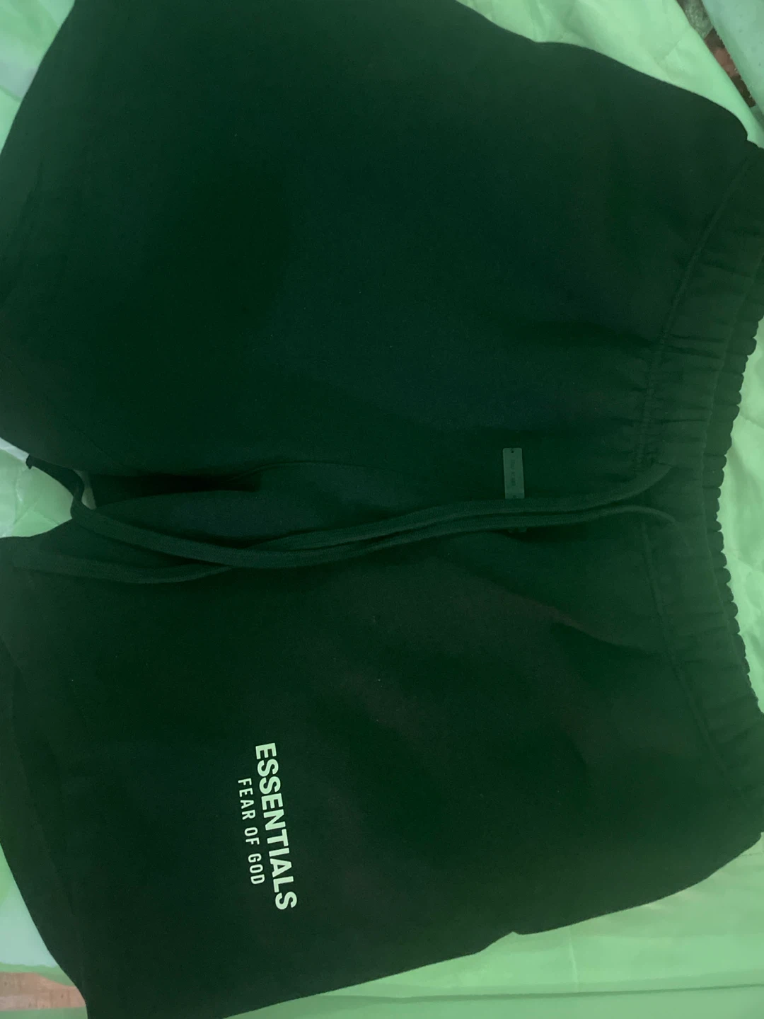 Essentials Fear of God Black Sweatshorts - photo 2