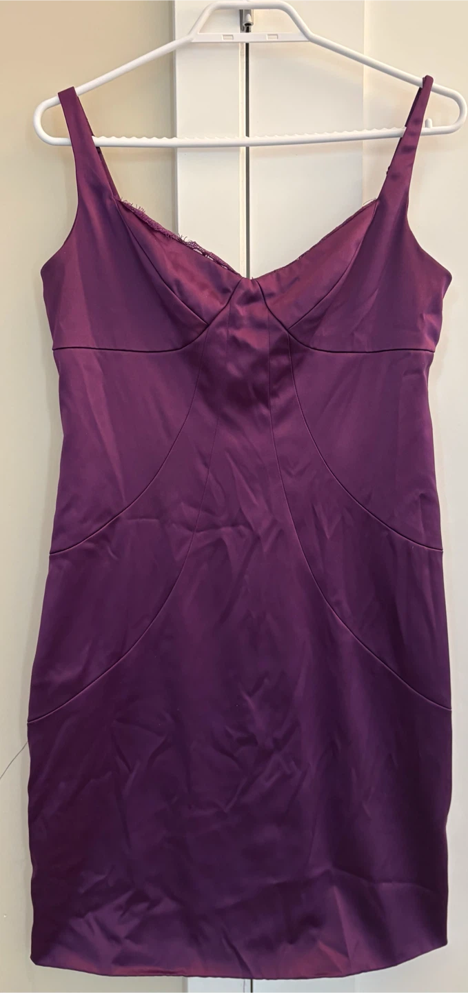 Max and Cleo Purple Dress Size P - photo 2