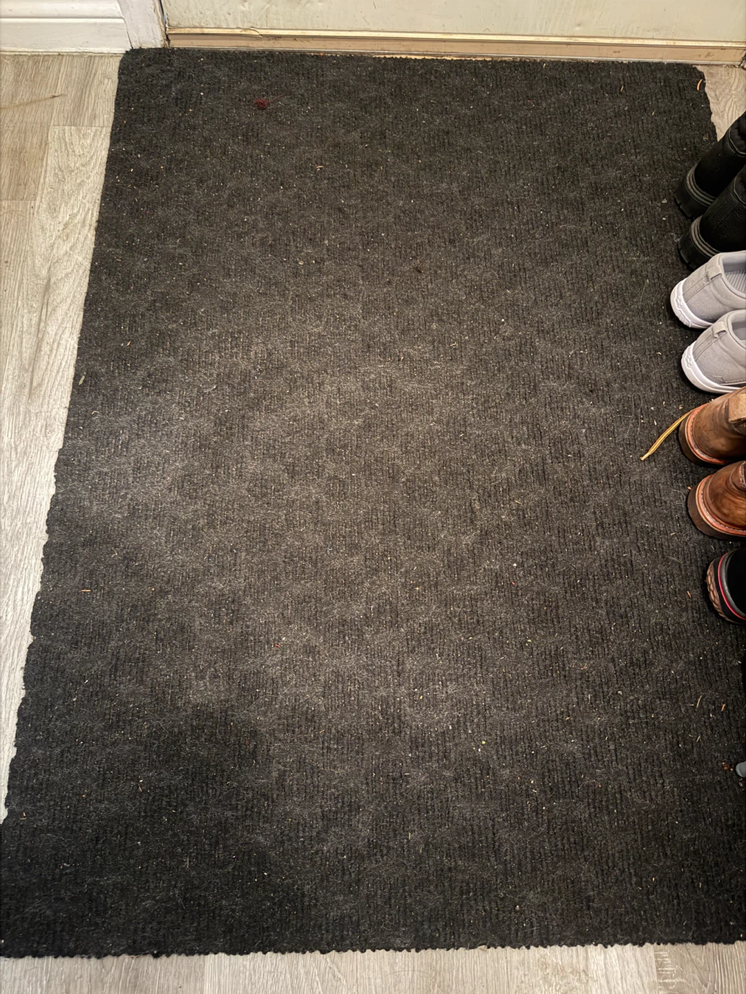 Black Indoor Doormat