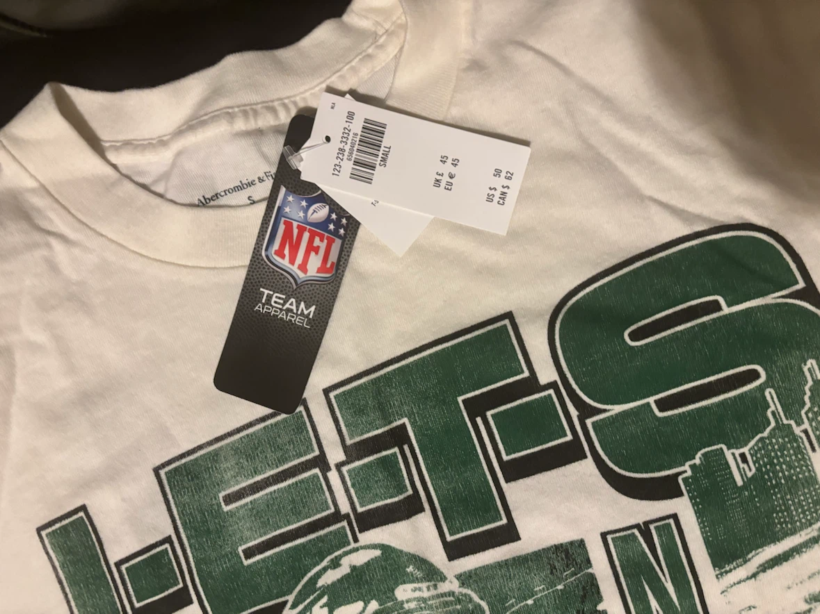 Abercrombie & Fitch NFL New York Jets T-Shirt - photo 5