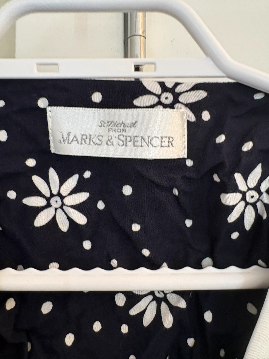 Marks & Spencer Navy Floral Dress