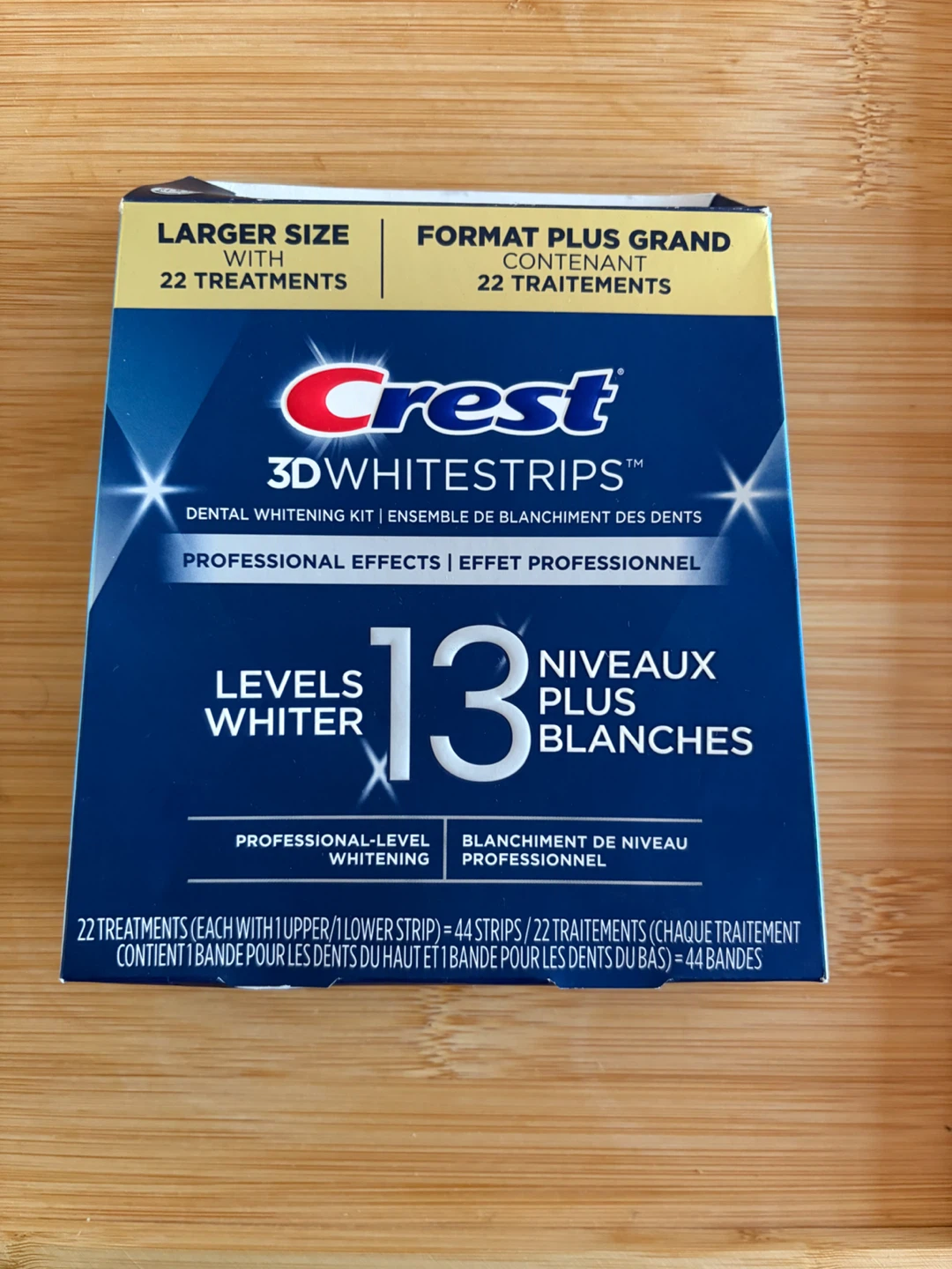 Crest 3DWhitestrips Dental Whitening Kit