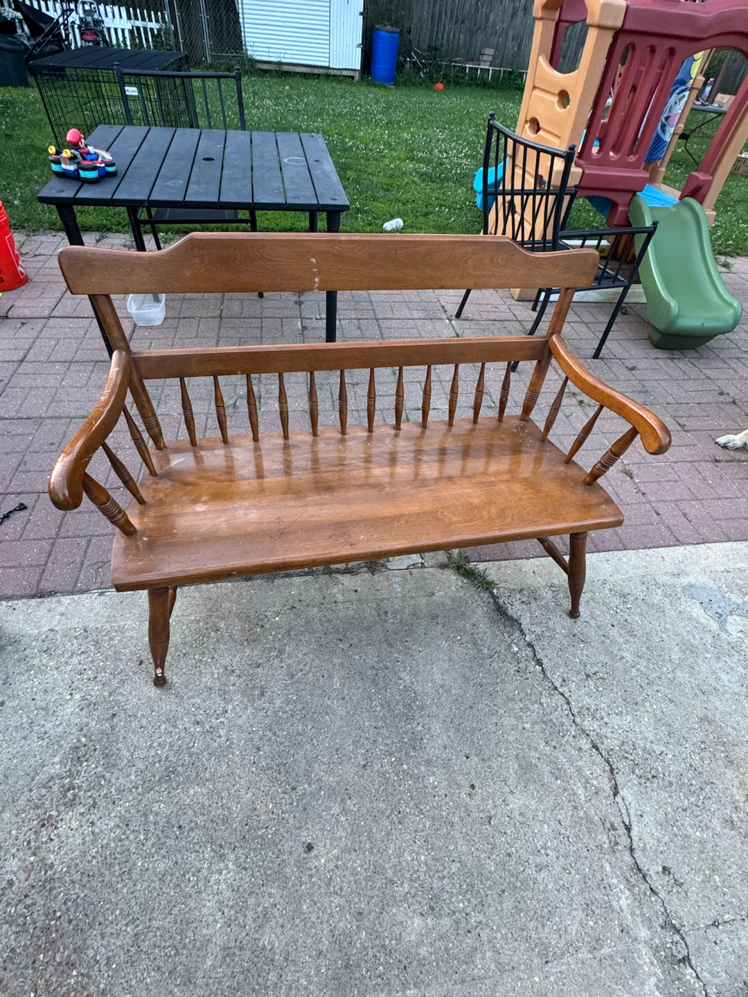 Wooden Garden Bench