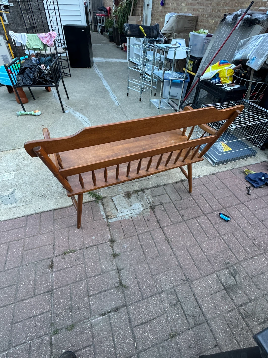 Wooden Garden Bench - photo 3