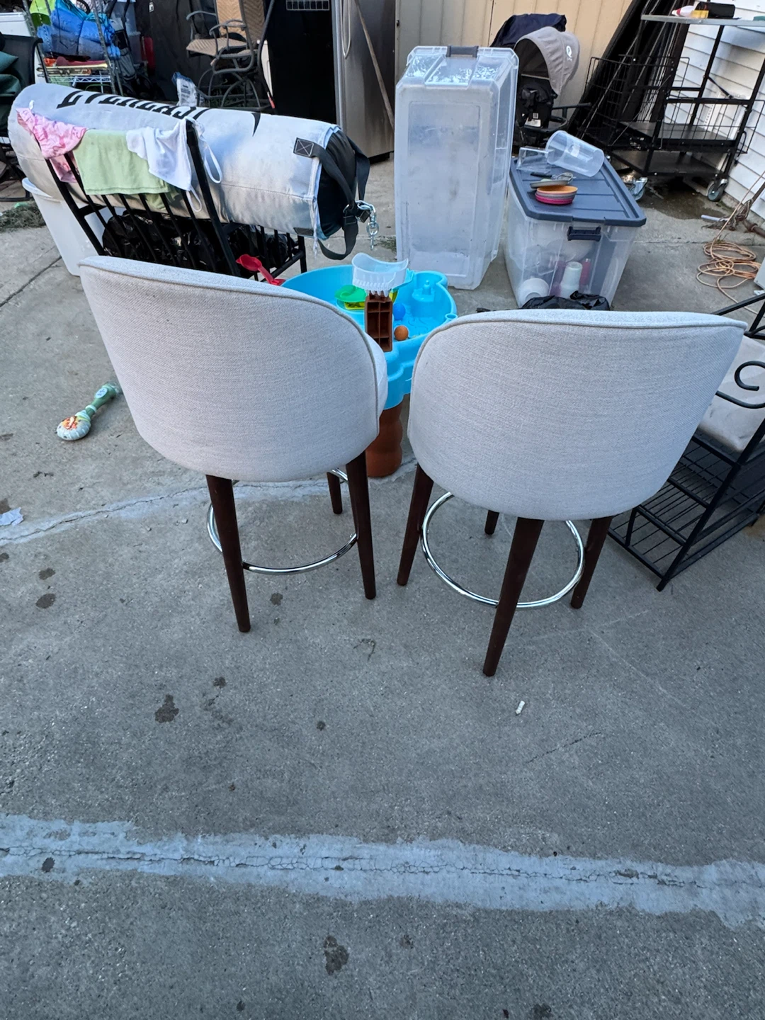 Set of 2 Bar Stools - photo 3