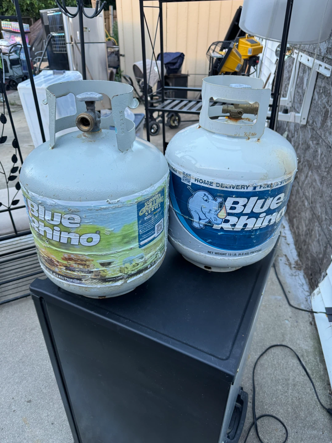 Blue Rhino Propane Tanks (2)
