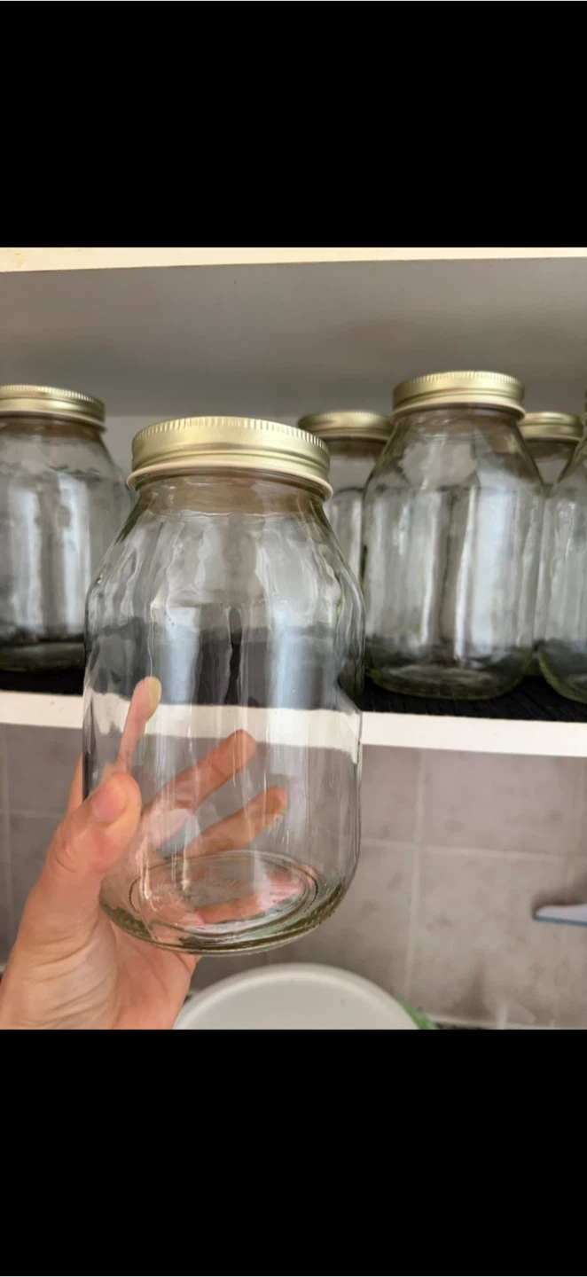 6piece of Glass Mason Jars with Lids - photo 2